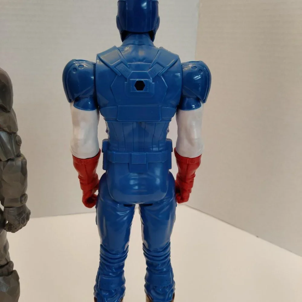 Marvel Hasbro Titan Series Captain America, Black Widow, Falcon-Triple Bundle